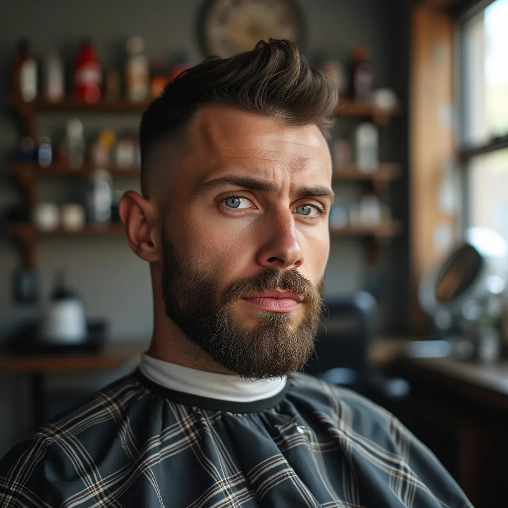 Proceso de corte de cabello
